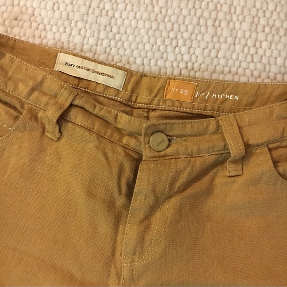 Pilcro Hyphen relaxed fit in mustard yellow - Picture 6 of 8